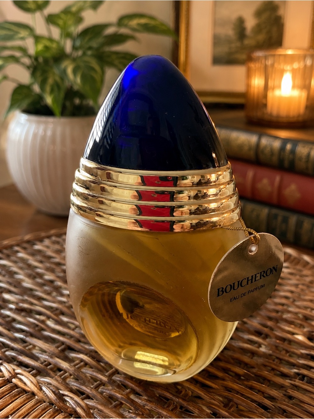 Boucheron Women Eau de Parfum - Blue & Gold Bottle